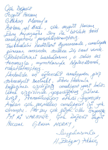 Herhalde en eğlenceli ameliyata giriş sahnesiydi benimki.